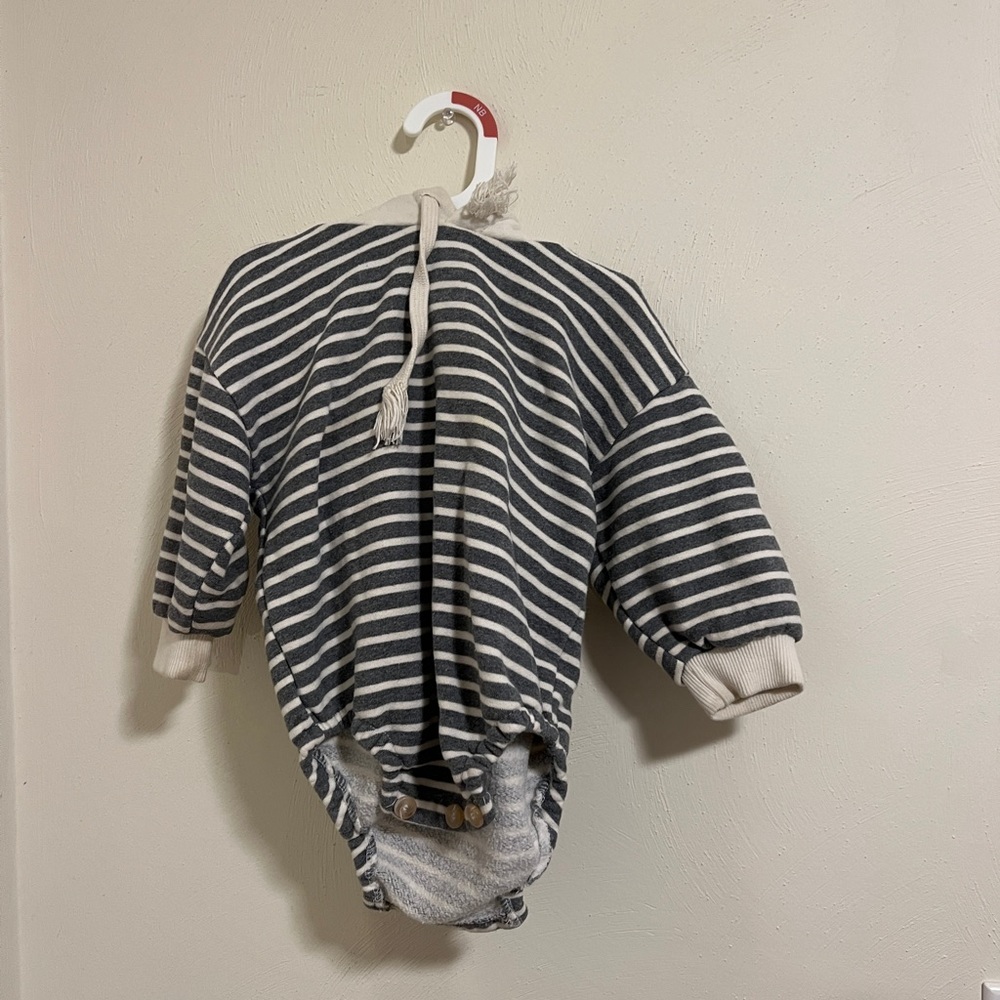 Junie and grey rompers
